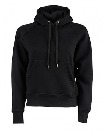 TJ5431 Tee Jays hooded sweatshirt dames zwart