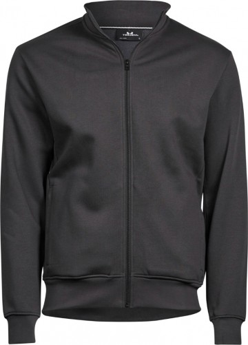 TJ5440 Tee Jays Full Zip Sweat vest darkgrey