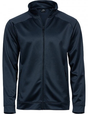 TJ5602 Tee Jays Performance Zip Sweat diep marineblauw