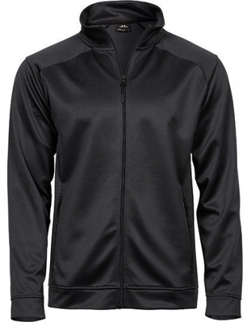 TJ5602 Tee Jays Performance Zip Sweat zwart