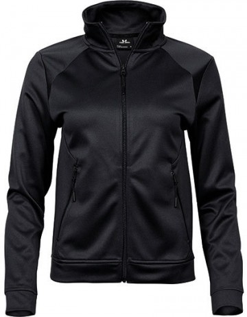 TJ5603 Tee Jays Performance Zip Sweat dames zwart