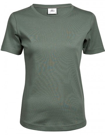 TJ580N Tee Jays Interlock Tee dames bladgroen