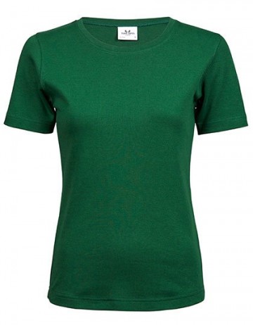 TJ580N Tee Jays Interlock Tee dames bosgroen