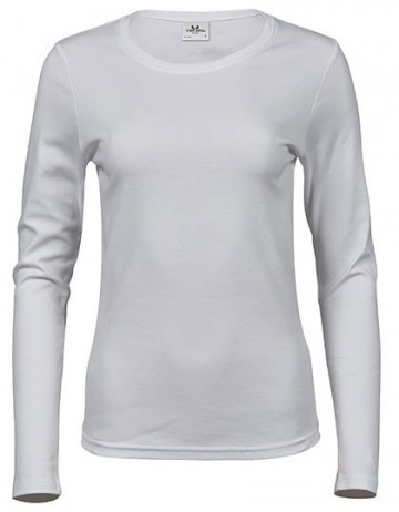 TJ590 Tee Jays Interlock Tee LM dames wit