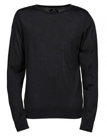 TJ6000 Tee Jays Crew Neck Sweater meroniwol zwart