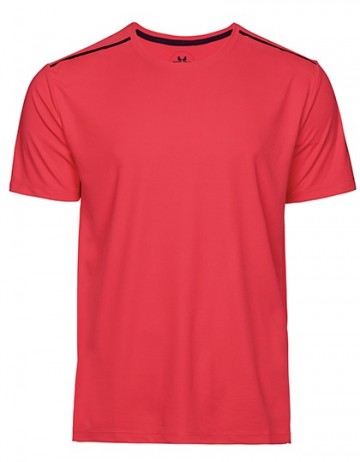 TJ7010N Tee Jays Luxury Sport Tee mannen fushionrood