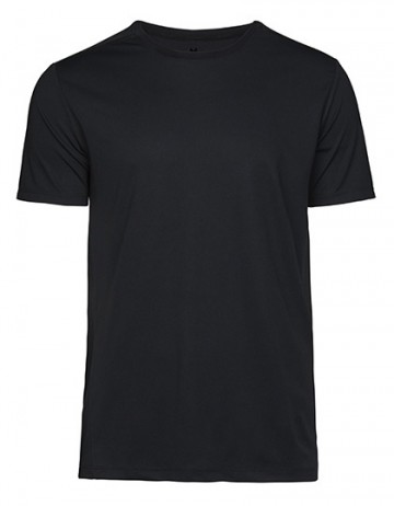 TJ7010N Tee Jays Luxury Sport Tee mannen zwart