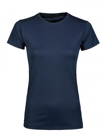 TJ7011 Tee Jays Luxury dames sport Tee marineblauw