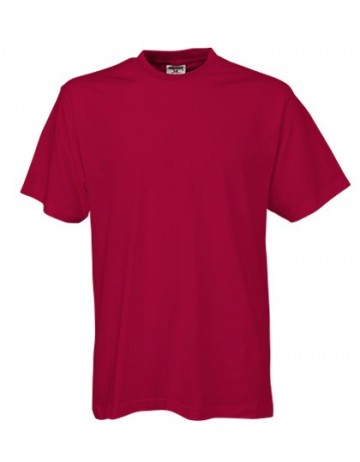 TJ8000 Tee Jays Sof Tee mannen donkerrood