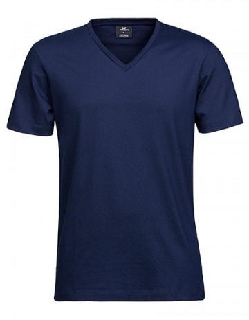 TJ8006 Tee Jays Fashion V-neck Sof Tee mannen marineblauw