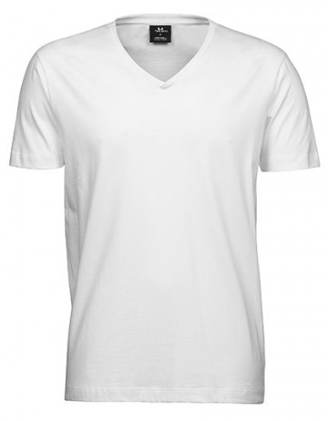 TJ8006 Tee Jays Fashion V-neck Sof Tee mannen wit