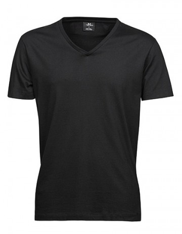 TJ8006 Tee Jays Fashion V-neck Sof Tee mannen zwart