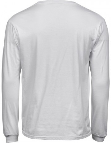 TJ8007 Tee Jays Fashion Sof Tee L/S mannen wit rug