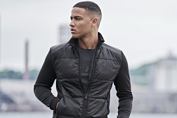 TJ9110 Tee Jays heren Hybrid-Stretch Hooded Jacket