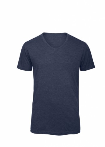 B&C Triblend T-shirt V-hals
