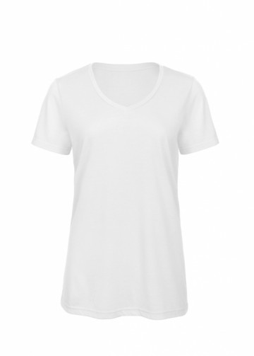 B&C Triblend T-shirt V-hals