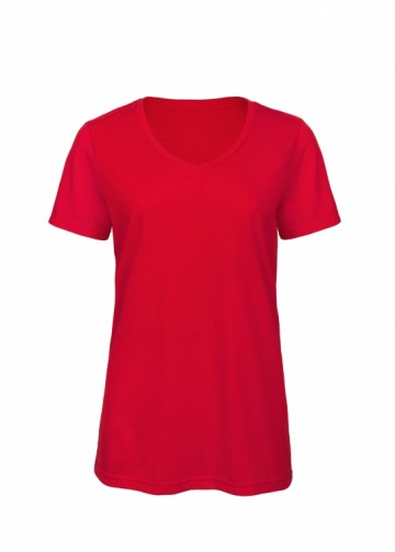 B&C Triblend T-shirt V-hals
