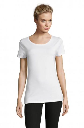 02856 Sol's Martin dames T-shirt wit