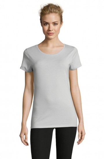 02856 Sol's Martin dames T-shirt creamy blauw