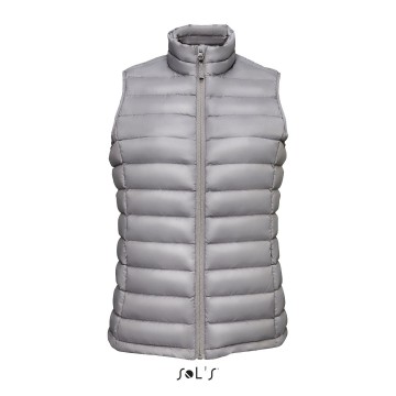 02890 Sol's Wilson dames Bodywarmer jack metaalgrijs