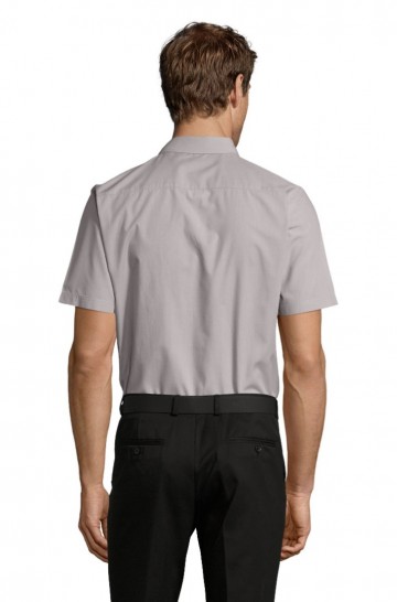 Sol's Bristol 02923 shirt 343 parelgrijs rug