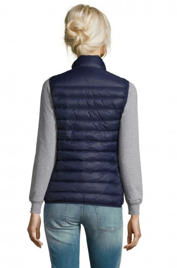 02937 Sol's Victoire dames bodywarmer jack frans marineblauw rug