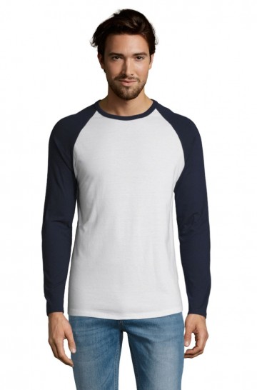 Sol's 02942 Funky LSL 904 wit / marineblauw