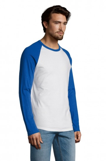 Sol's 02942 Funky LSL 907 wit / koningsblauw zij