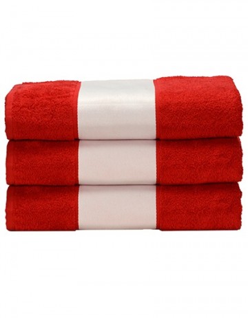 ARTG SUBLI-Me® handdoeken 5 maten AR080 t/m AR087 Vuurrood