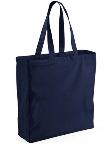 WFM Classic Canvas Shopper W108 frans marineblauw