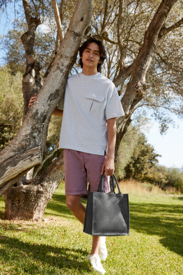 WFM Jute Midi Tote W413