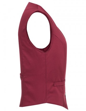 WF2 Karlowski dames vest Lena bordeauxrood zij