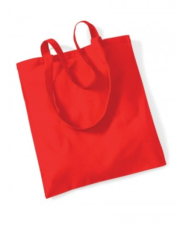 WFM Bag for Life lange hengsels W101 bright red