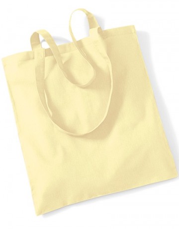 WFM Bag for Life lange hengsels W101 pastel lemon