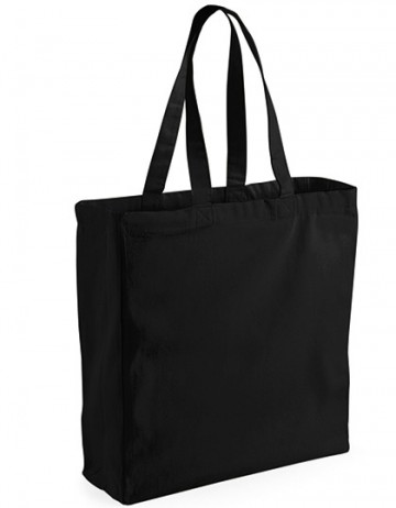WFM Classic Canvas Shopper W108 zwart