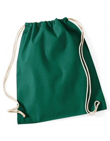 WFM Cotton Gymsac W110 bottle green