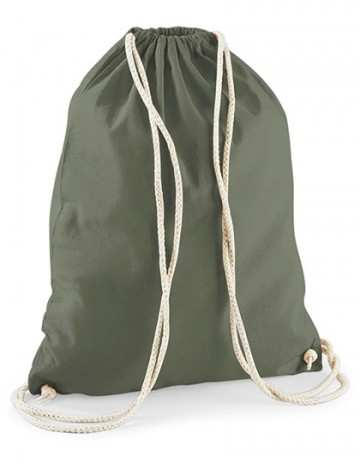 WFM Cotton Gymsac W110 olive green