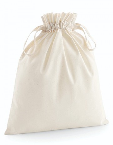 WFM Organic Cotton Drawcord Bag W118 naturel