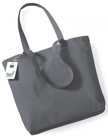 WFM Organic Cotton Shopper W180 grafiet grijs