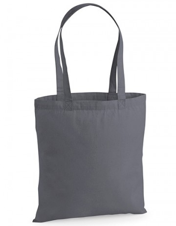 WFM Premium Cotton Tote W201 grafiet grijs