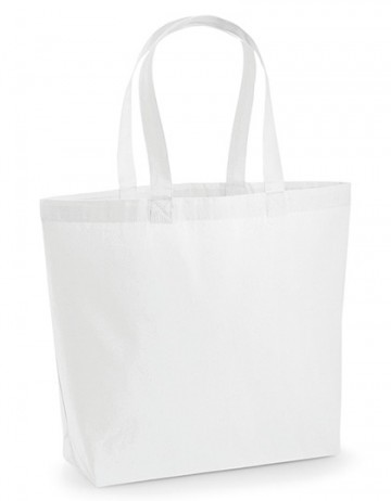 WFM Premium Cotton Maxi Tote W225 wit