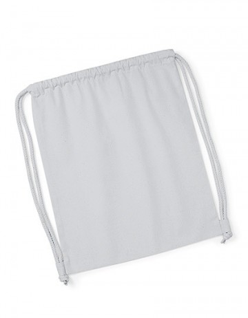 WFM Organic Premium Cotton Gymsac W260 licht grijs