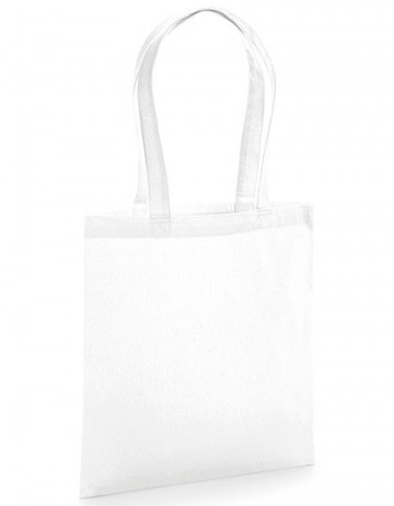 WFM Organic Premium Cotton Tote W261 wit
