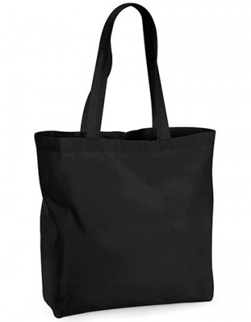 WFM Organic Premium Cotton Maxi Tote W265 zwart