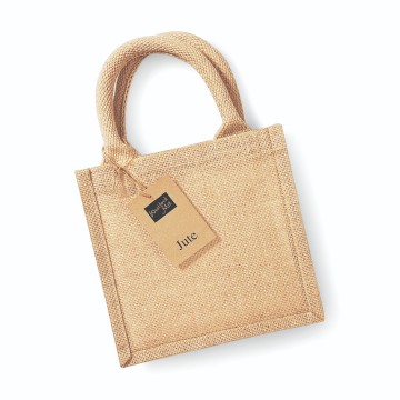 WFM Jute Petite Gift Bag W411 detail 2