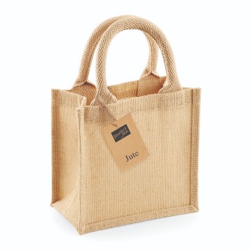 WFM Jute Petite Gift Bag W411 detail 3