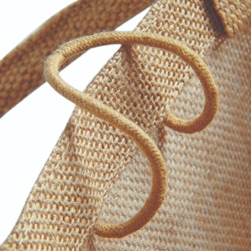 WFM Jute Midi Tote W413 detail 2
