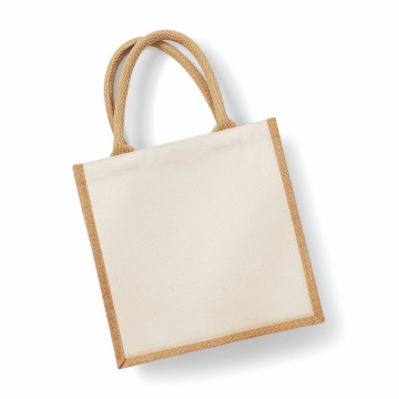 WFM Printers' Midi Jute Bag W421 detail 1