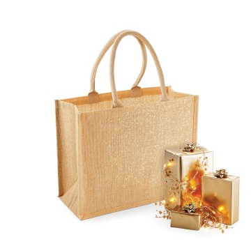 WFM Shimmer Jute Shopper W437