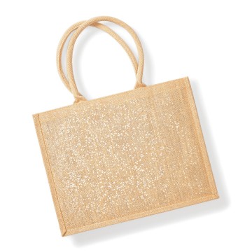 WFM Shimmer Jute Shopper W437